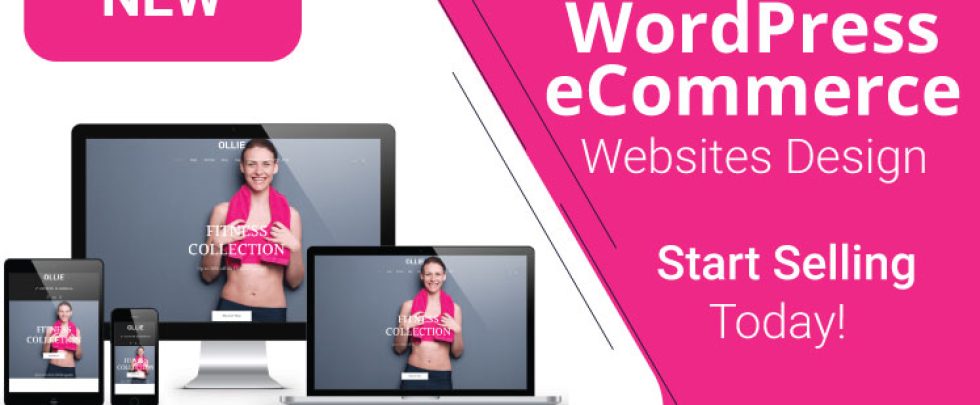Karimmario is showing a job image to reflect his Freelance WordPress WooCommerce Website Design & Development Freelance Service on Pixecart. It’s an image of a fitness eCommerce store he designed and developed in bright pink colors.